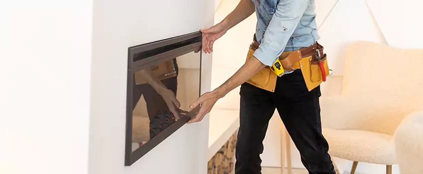 Metal Fireplace Installation in Selma, California
