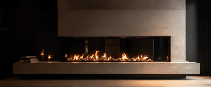 Gas Fireplace Ember Bed Design Services in Selma, California