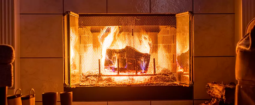 Mendota Hearth Landscape Fireplace Installation in Selma, California