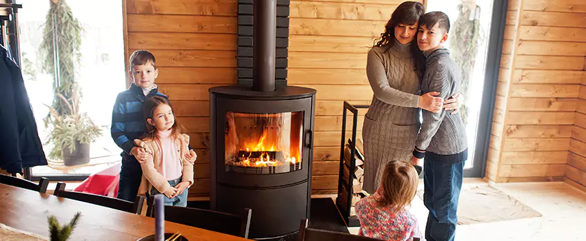 Morso Cast Iron Fireplace Insert Installation in Selma, California