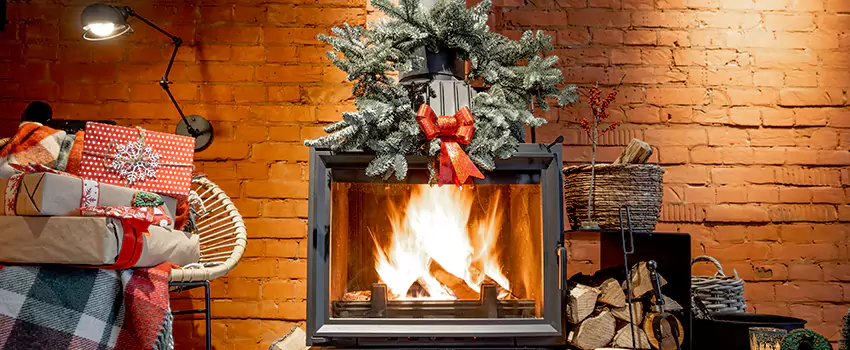 Travis Industries Linear Gas Fireplace Installation in Selma, California
