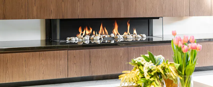Double-height Fireplace Design Refurbishment in Selma, California
