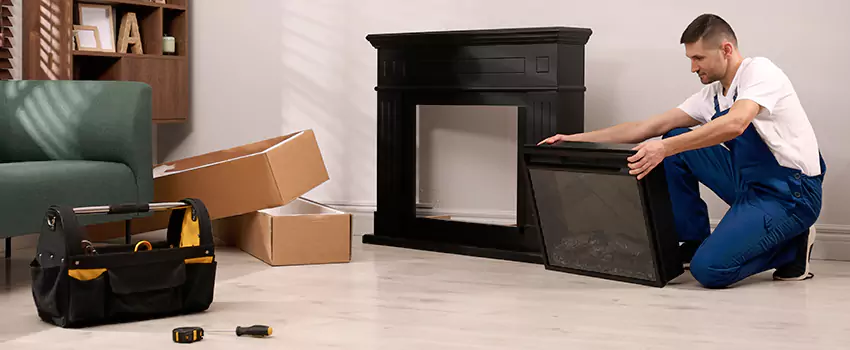Old Rusted Metal Fireplace Repair And Replacement in Selma, CA
